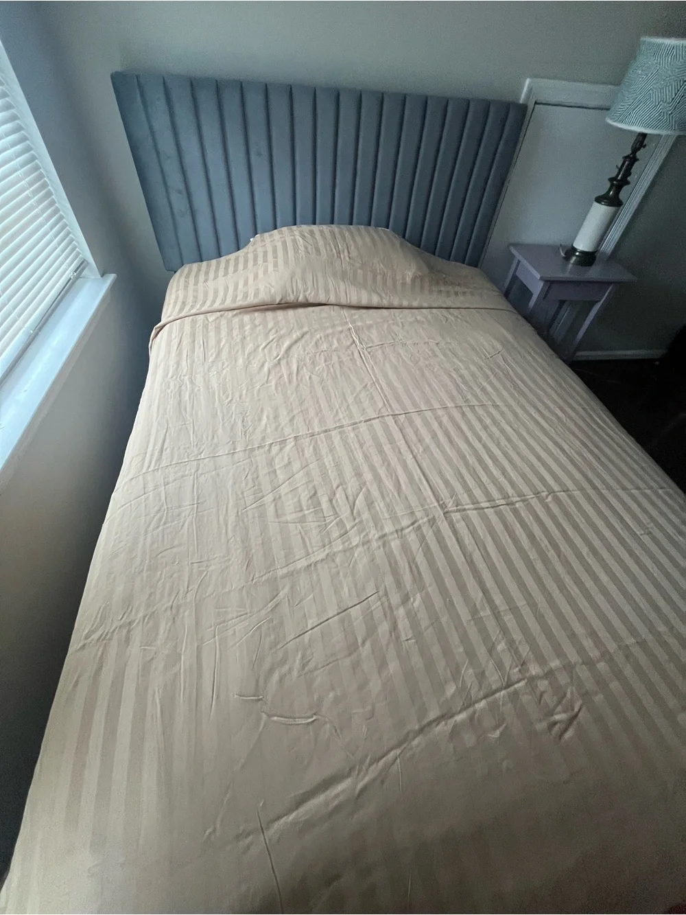 Better Homes And Gardens Sand Stripe Queen flat sheet